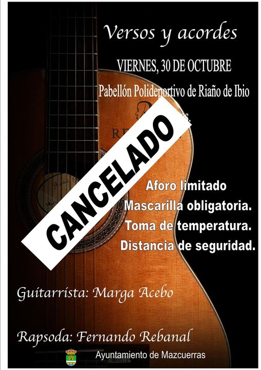 Cancelado: Versos y acordes